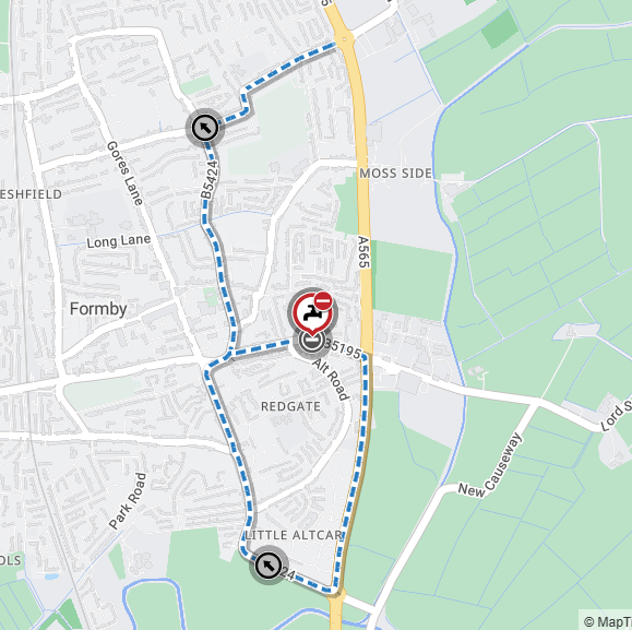 Key road into Formby to close for up to 11 days