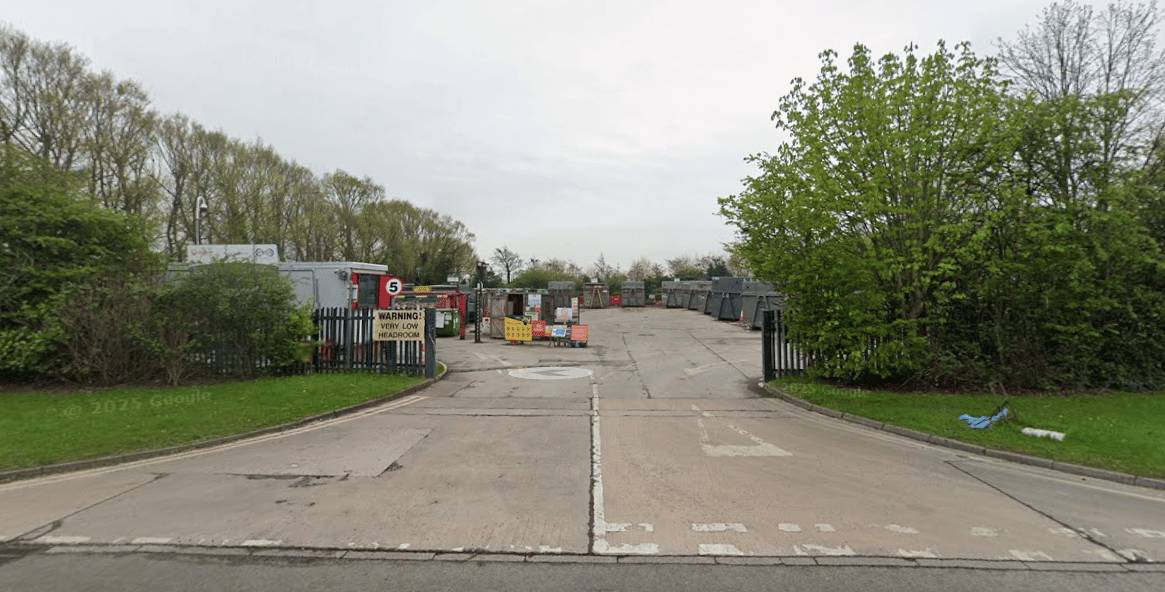 Formby waste recycling centre